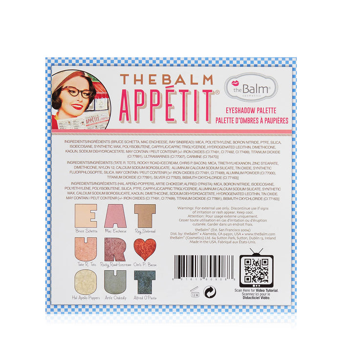 The Balm Eyeshadow Palette - 9 Colours