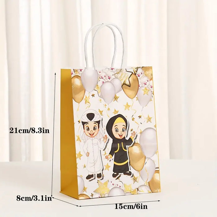 Arabian Elegance Gift Bags - 4pcs Set