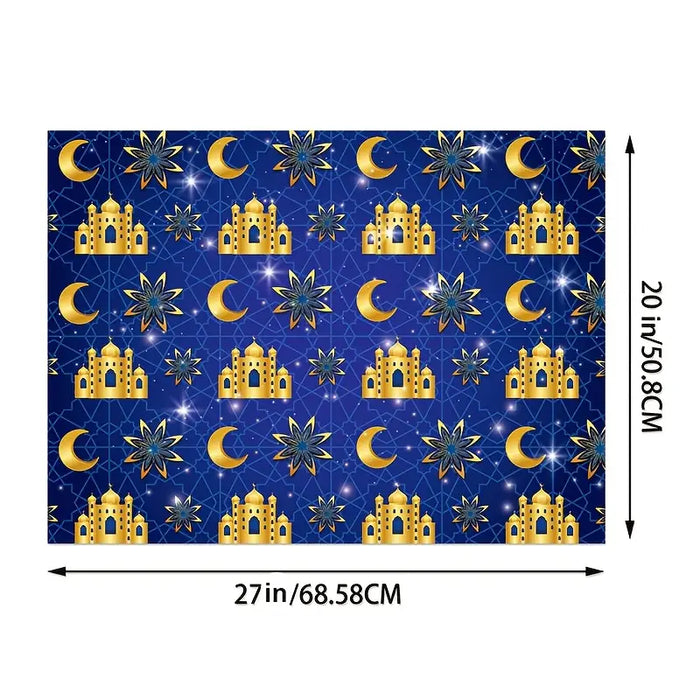 Celestial Ramadan Wrapping Paper 1pc