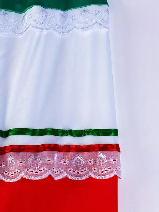 Mexican Ruffle Traditional Dress