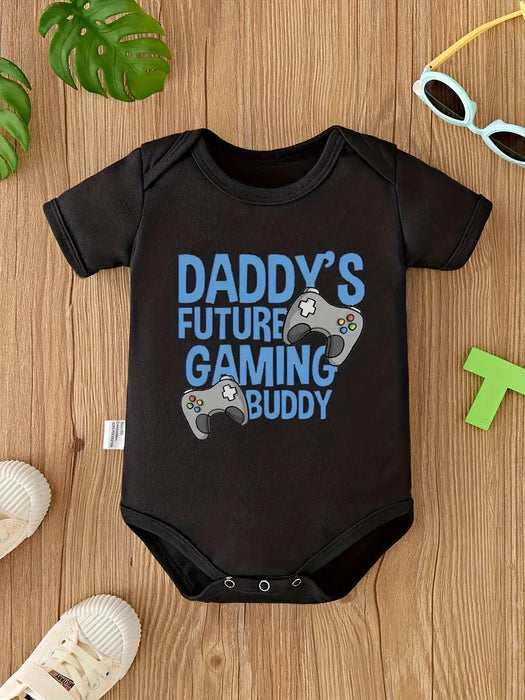 "Daddy's Future Gaming Buddy" Baby Bodysuit