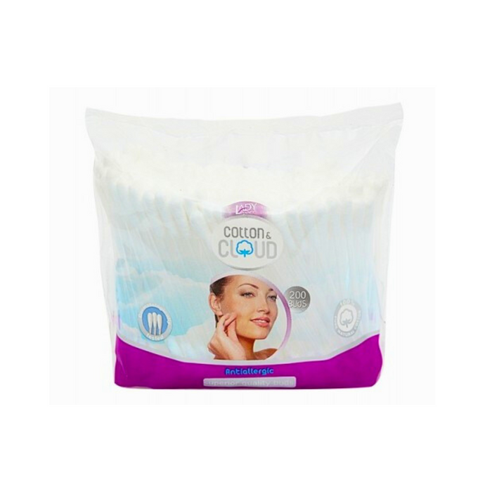 Lady Care Cotton & Cloud 200 Buds Bag