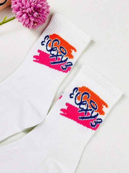 Trendy Graffiti Design Socks