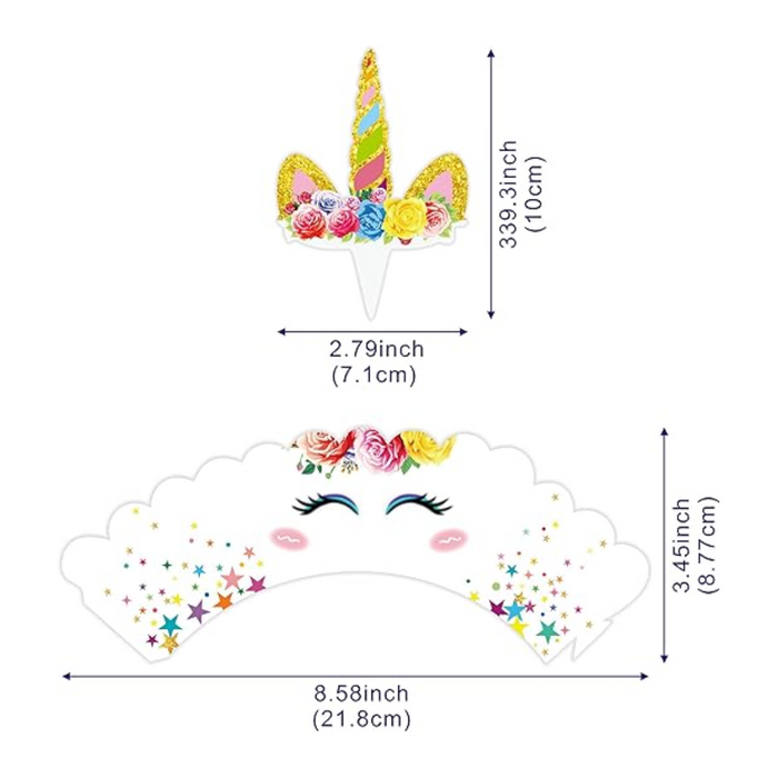 Unicorn Theme Birthday Decoration Set