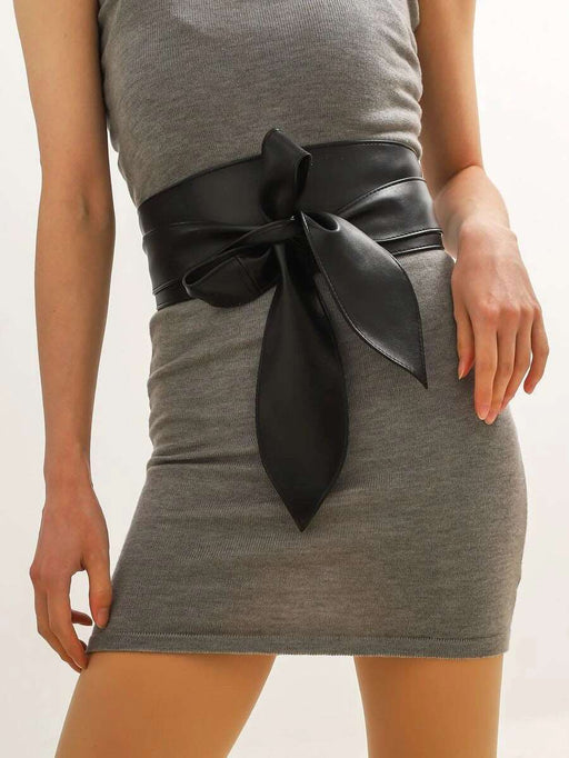 Elegant Fashion Leather Waist Belt