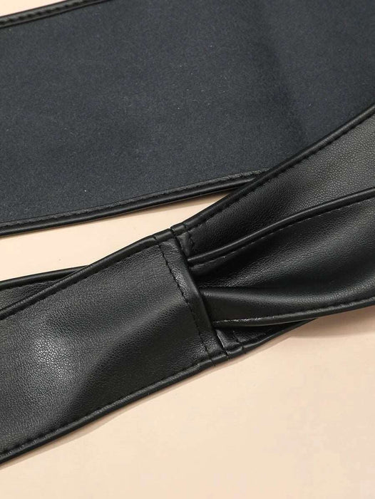 Elegant Fashion Leather Waist Belt