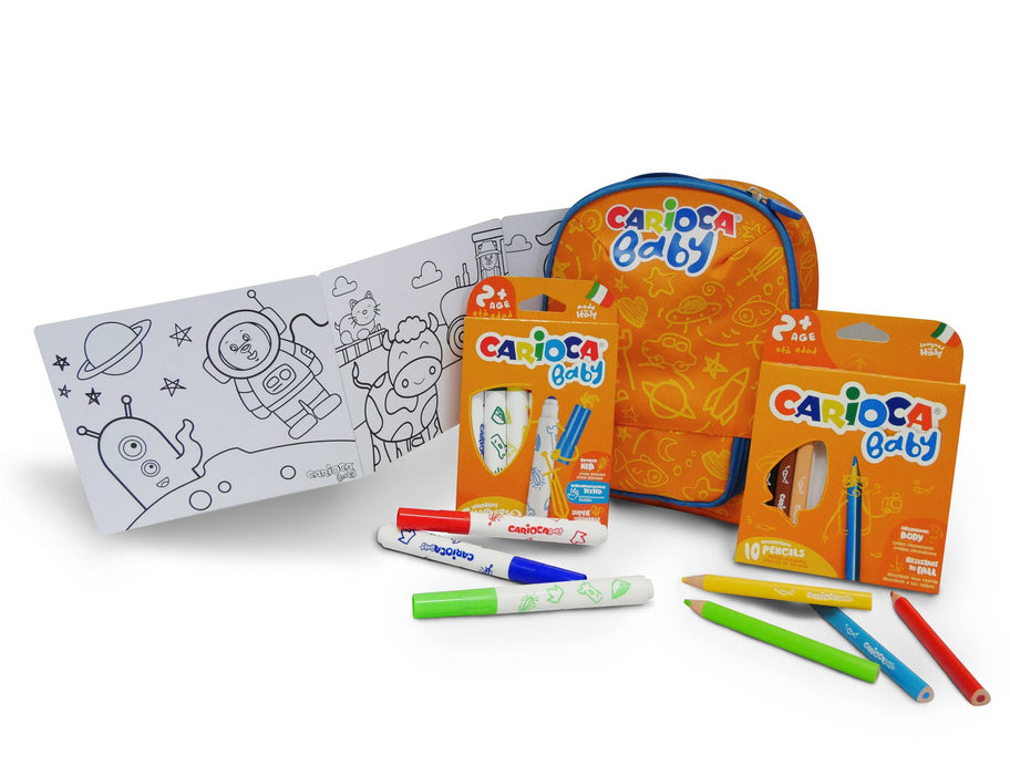 Carioca Baby Backpack Kids & Color Sets