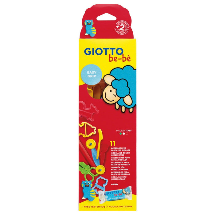 Giotto be-be Modelling Dough Set – Tools & 50g Dough