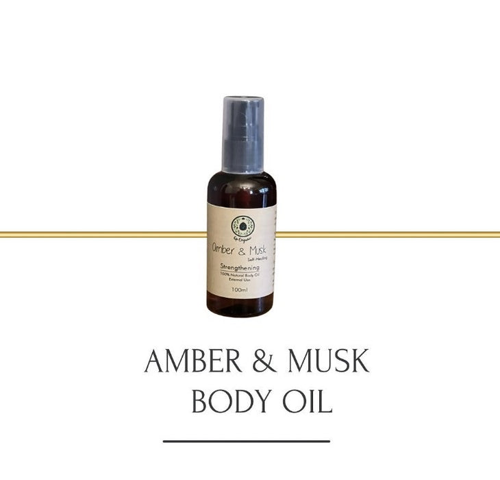 Organic Amber and Musk Body Oil