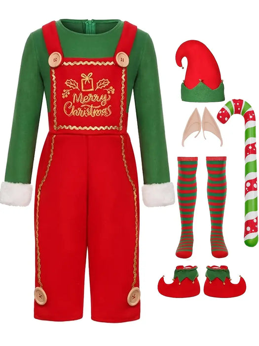 Christmas Elf Costume Set