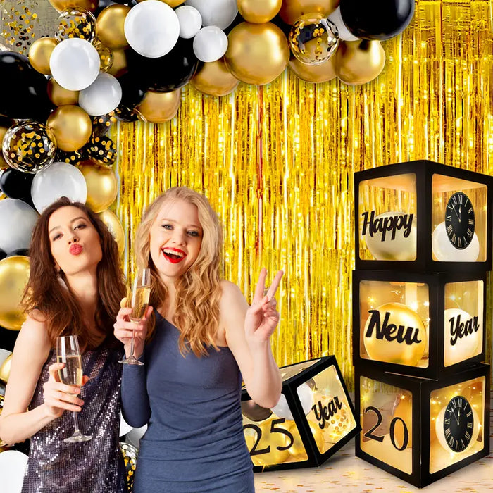 2025 New Year's Eve Party Balloon Box Set