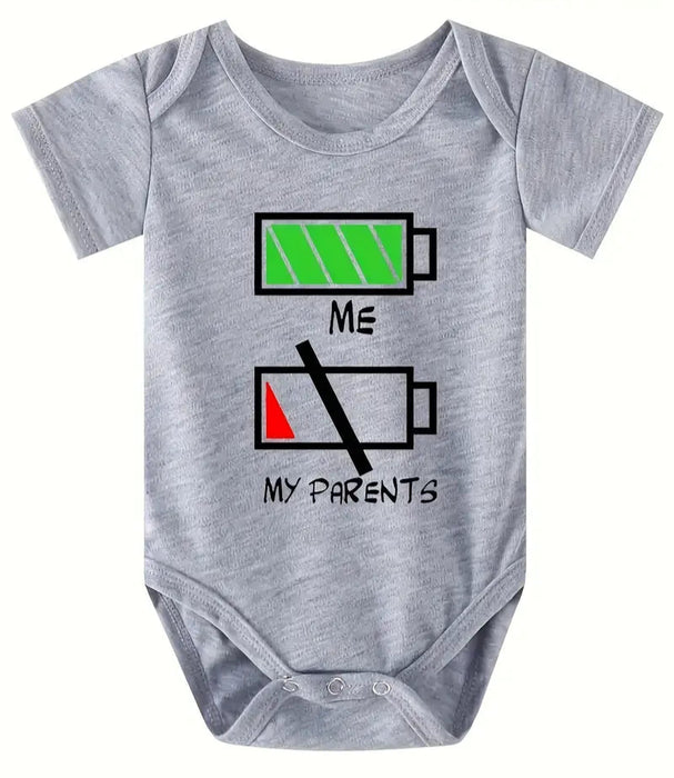 Battery Graphic Baby Bodysuit