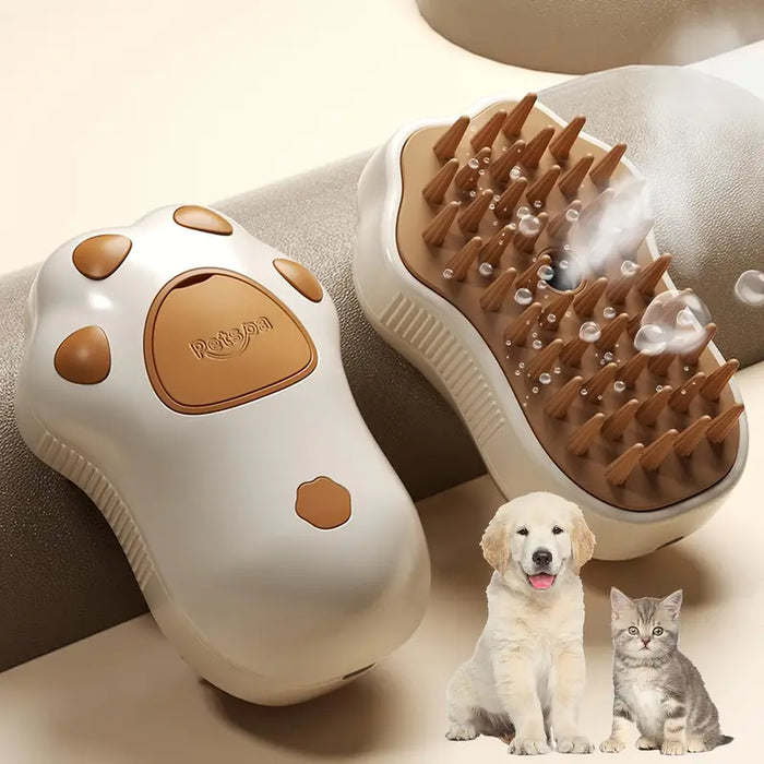 3-in-1 Electric Pet Grooming Brush