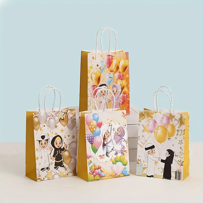 Arabian Elegance Gift Bags - 4pcs Set