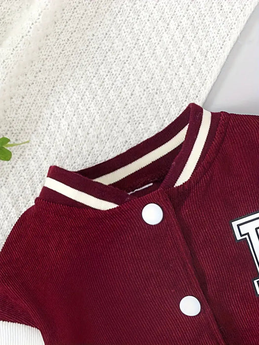 Casual Girls' Varsity Outfit Set