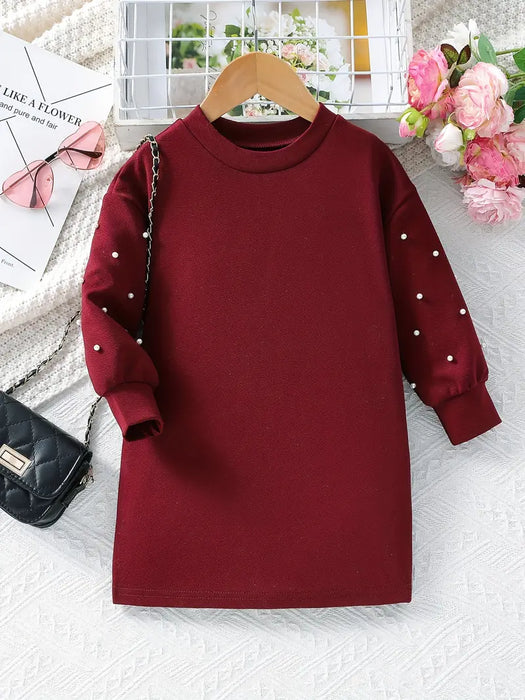 Elegance Bloom Long Sleeve Dress