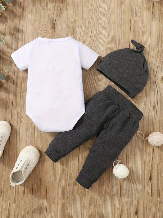 "Mommy’s New Man" Baby Outfit Set