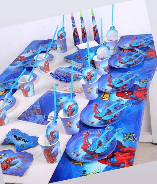 Mega Spider Man Super Hero Set Birthday Decoration