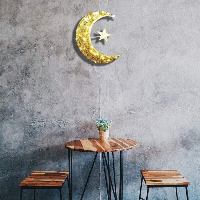 Ramadan Lighting Crescent Lantern