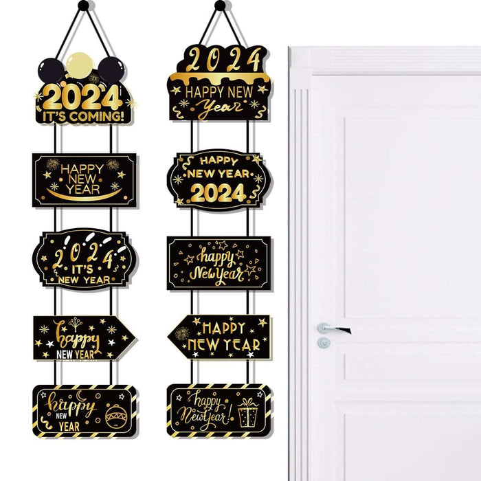 New Year 2024 Door Banner