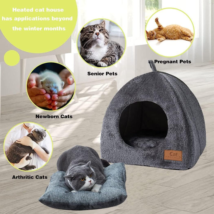 Cat House 2 in 1 Foldable Pet Bed