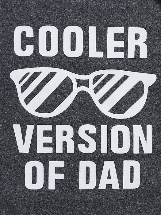 "Cooler Version of Dad" Baby Outfit Set