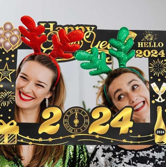 New Year 2024 Photo Frame