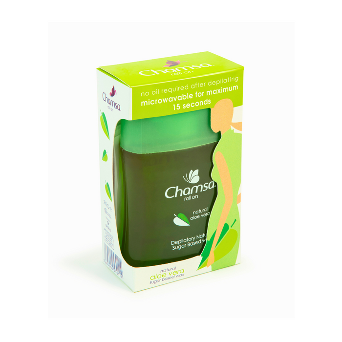 Chamsa Roll On Natural Aloe Vera Wax 210GR