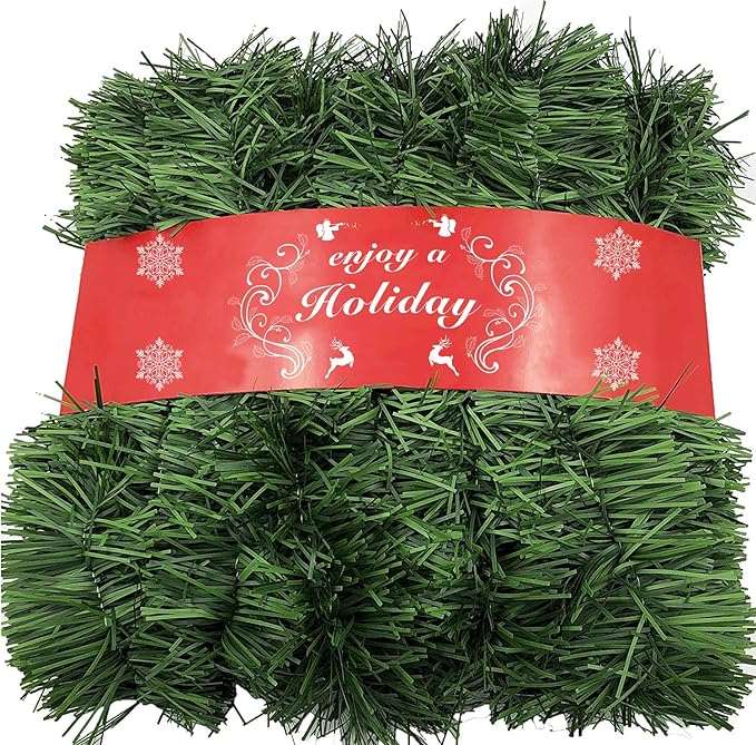 Christmas Non-Lit Soft Garland 15 m