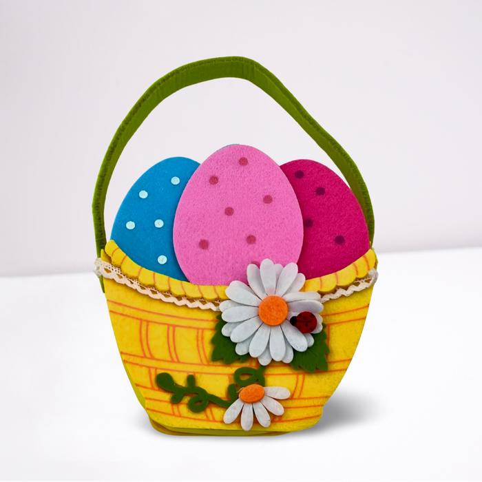 Colorful Easter Egg Basket