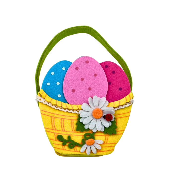 Colorful Easter Egg Basket