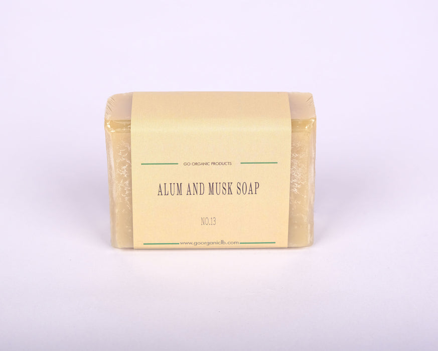 Organic Alum and Musk Soap