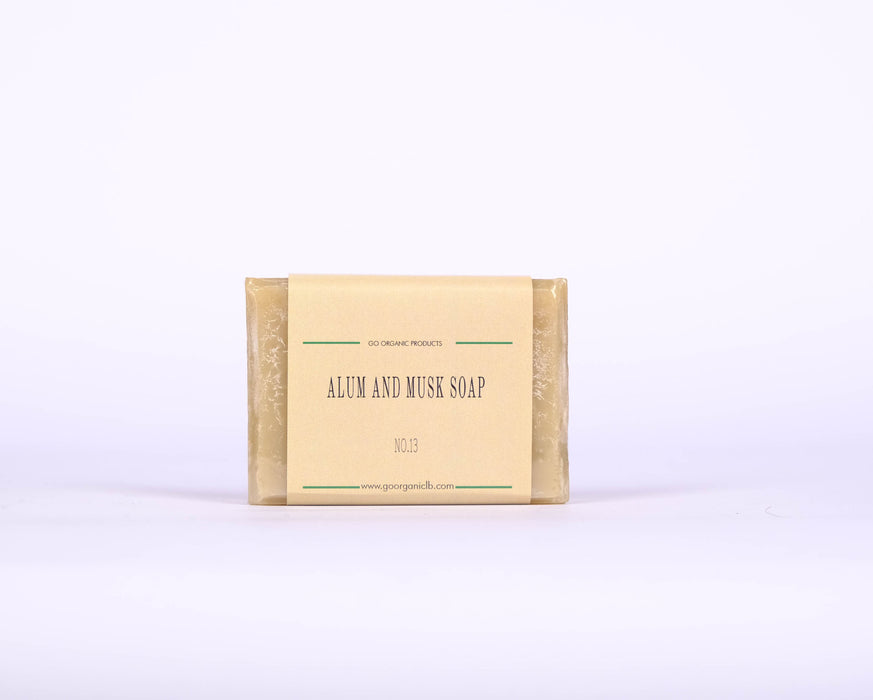 Organic Alum and Musk Soap