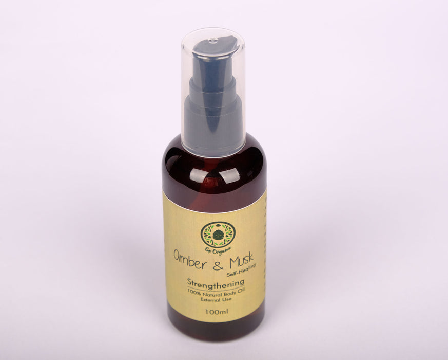 Organic Amber and Musk Body Oil