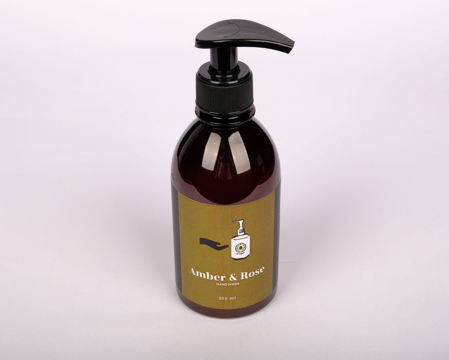 Organic Amber & Rose Liquid Soap