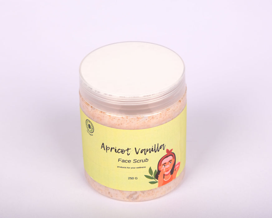 Organic Apricot Vanilla Face Scrub