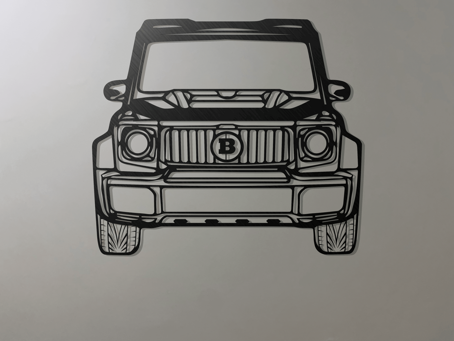 BRABUS MERCEDES G-Class Metal Car Wall Art Decor