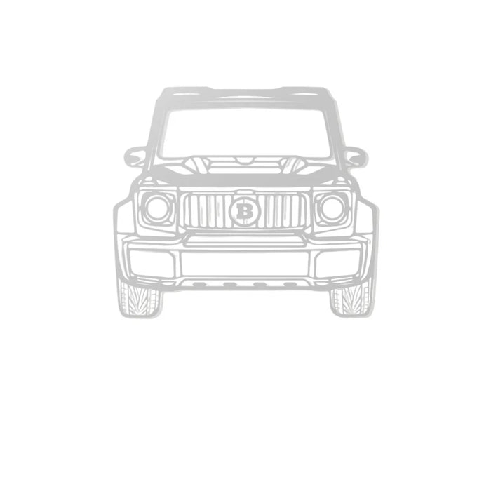 BRABUS MERCEDES G-Class Metal Car Wall Art Decor