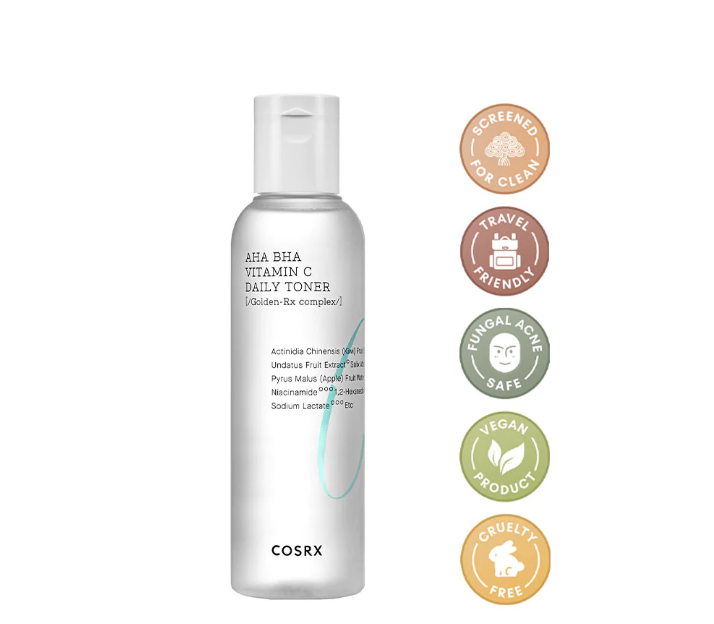 Cosrx Refresh AHA BHA Vitamin C Daily Toner 150ML