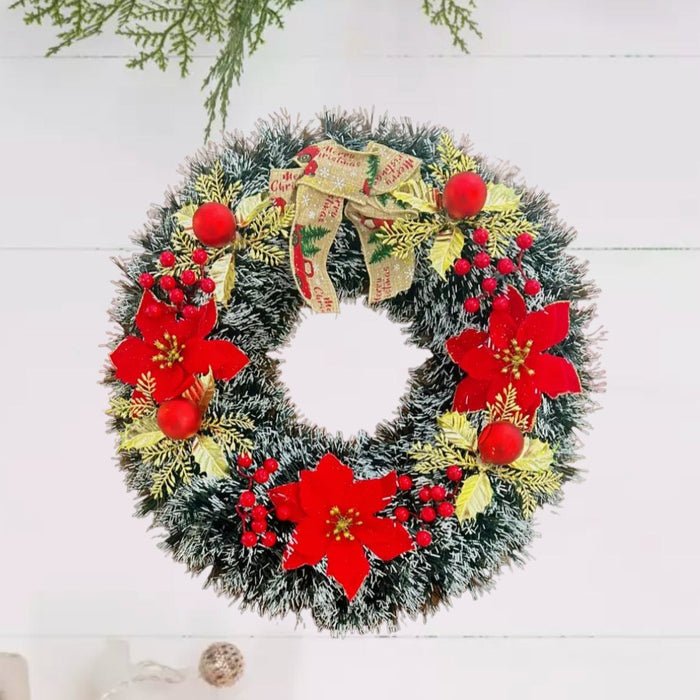 Red Berry Christmas Wreath Decor