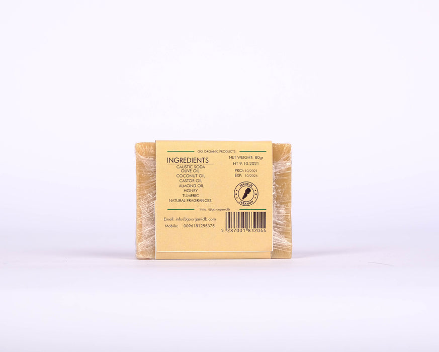 Organic Honey and Turmeric Soap