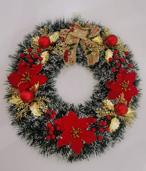 Red Berry Christmas Wreath Decor