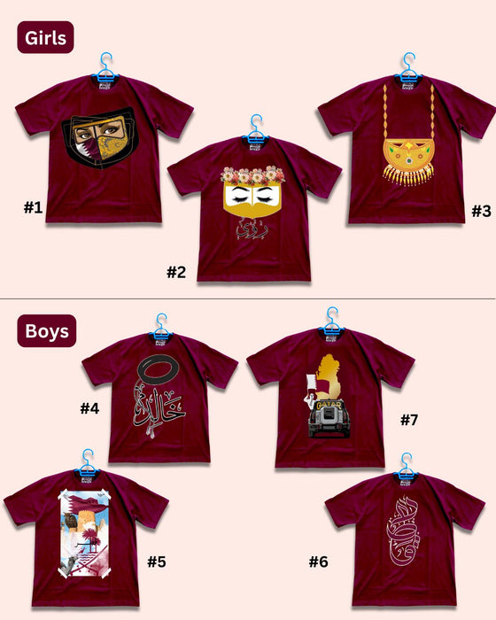 Customize Your T-Shirt for Qatar National Day