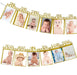 Birthday Photo Frame Banner First 12 Month Decoration