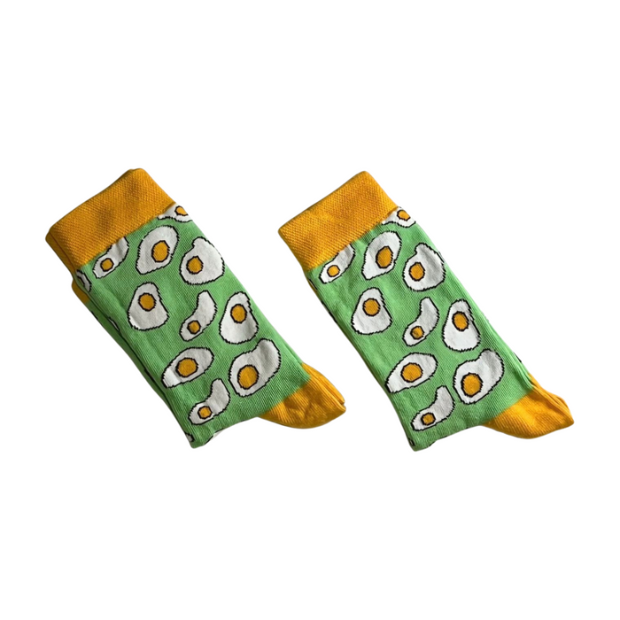 Egg Motif Socks