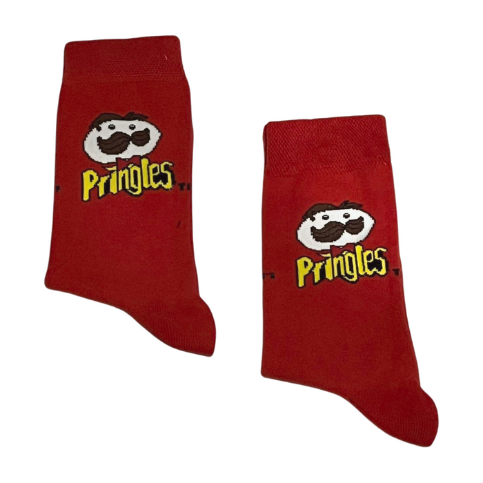 Red Pringles Socks