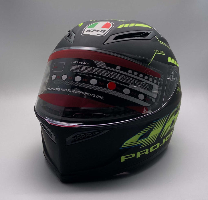 KMG 46 Project  Full Face Motorsport Helmet