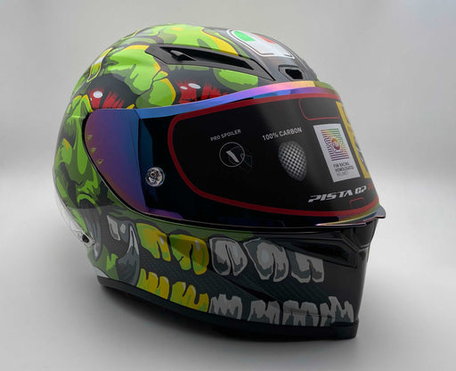Green Raptor Motorsport Helmet
