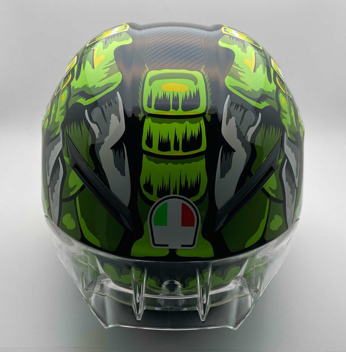 Green Raptor Motorsport Helmet