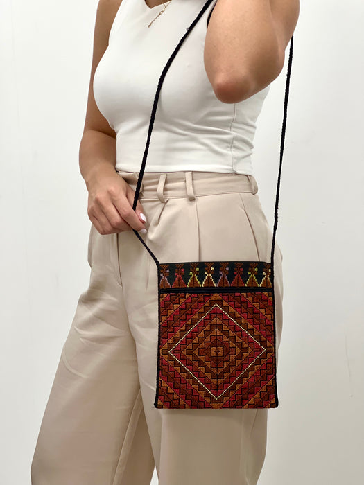 Diamond Palestinian Embroidery Crossbody Bag